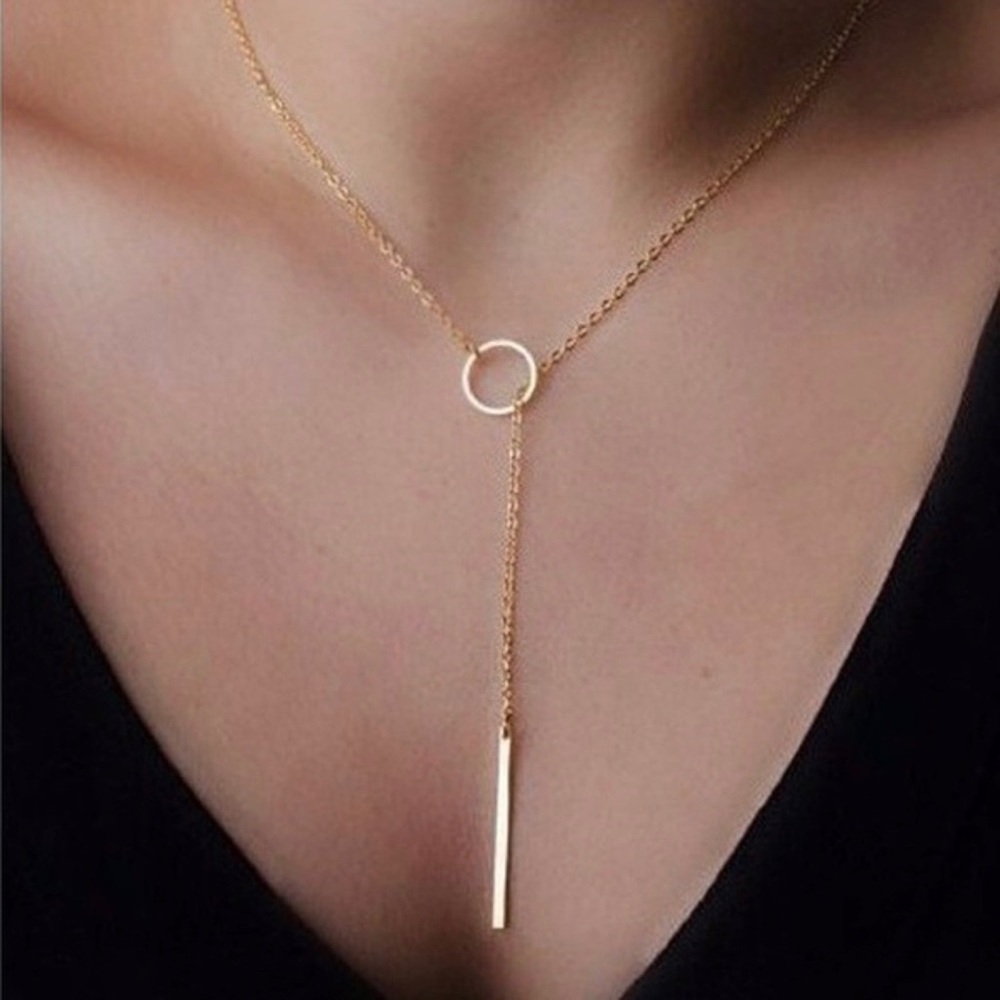 TRENDY LARIAT NECKLACE